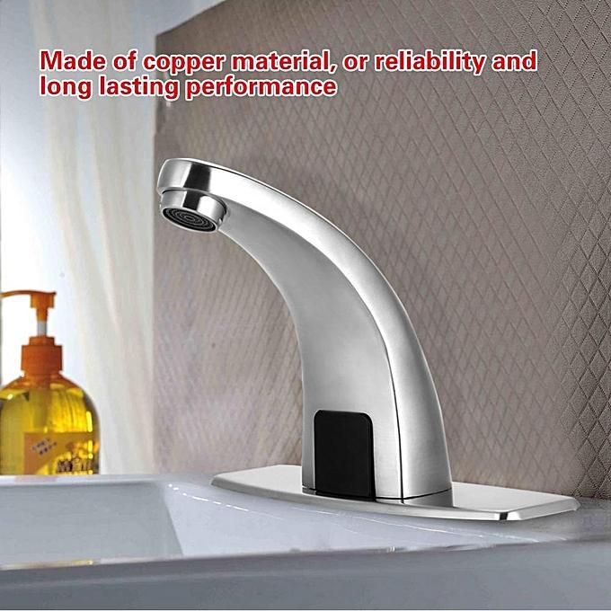 Generic Electronic Automatic Sensor Touchless Sink Hands Free Faucet Motion Activated