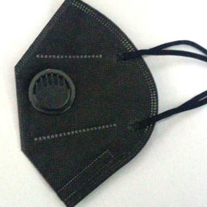 KN95 Particulate Respirator Mask Black - 5 Pcs