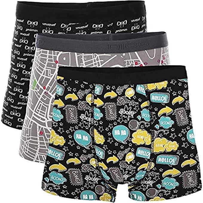 Dice - Set Of (3) Boxer Printed - For Men And Boys