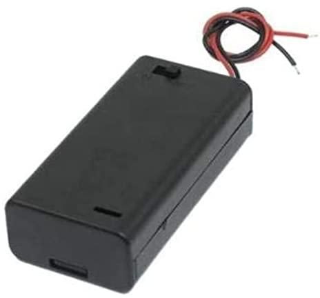 AA Battery Holder 2-Cell and On/Off Switch