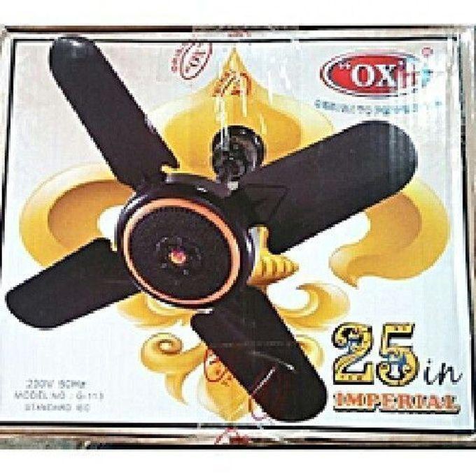 Ox Short Blade Ceiling Fan 25 Inch