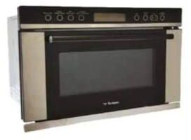 Bompani Built-in Microwave Oven, Stainless Steel, 34L, BI34DGS2