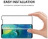 Premium Huawei Mate 20 Pro Screen Protector with Easy-Installation Tool - Scratch Resistant/anti-Fingerprint/Bubble Free, 3D Full Curved Screen Coverage Tempered Glass