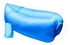 Outdoor Inflatable Lounger,Convenient Nylon Fabric Beach Couch Sofa with Compression Air Bag-blue