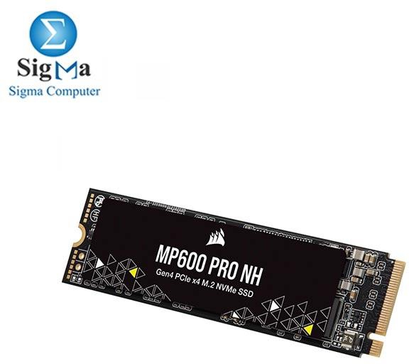 CORSAIR MP600 PRO NH 500GB PCIe 4.0 Gen 4 x4 -Up To 7000 5400MBs NVMe M.2 SSD