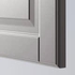 METOD / MAXIMERA High cabinet f oven+door/2 drawers, white/Bodbyn grey, 60x60x220 cm - IKEA