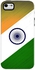 غطاء ستايلايزد بطبقتين ثنائيتين لهواتف ابل ايفون SE / 5 / S5 - بتصميم علم الهند