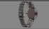 ساعة جاكلين من الستانلس ستيل للنساء من فوسيل - قطعة واحدة Es3433p , Standard, اسود