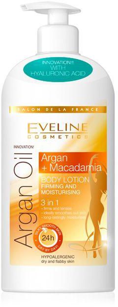 Eveline Argan Oil Macadamia Firm & Moisturizing Body Lotion