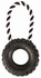 Trixie Tire with Handle Rope, Natural Rubber (15cm)