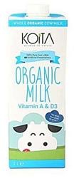 Koita Organic Cow Milk Whole - 1 L