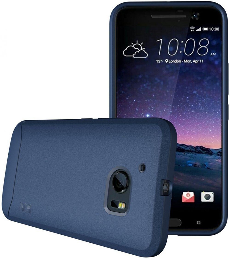 HTC 10 Case Cover , TUDIA , Soft Gel TPU Skin Fit Case , Blue