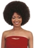 Natural Afro Wig - Black + FREE gift inside!