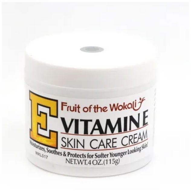 Fruit Of The Wokali Vitamin E Moisturizing Soothing Skin Care Cream, 115g