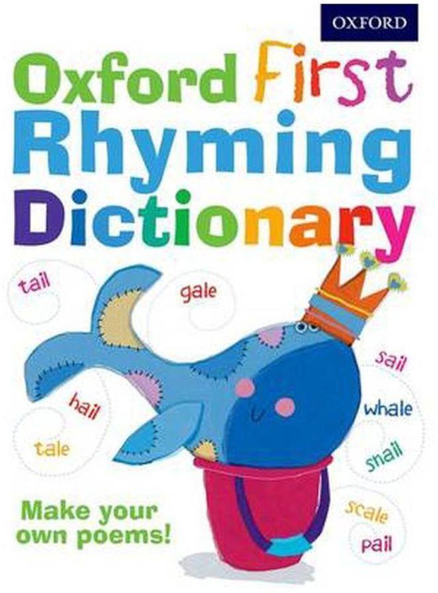 Oxford University Press Oxford First Rhyming Dictionary Children s Dictionary