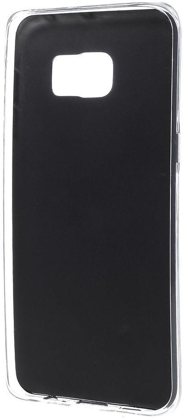 Samsung Galaxy S6 edge Plus G928 - Leather Coated TPU Case – Black