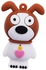 Cartoon Rubber Dog Hi-Speed USB 2.0 Flash Drive Memory Disk U 16GB