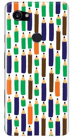 Protective Case Cover For Google Pixel 2 XL Pencil Race