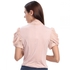 Bebe 60PAB101Q577 Draped Ss Wrap Bodysuit for Women - Pink