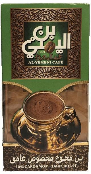 Abd El Maboud Al Yemeni 10% Cardamom Dark Roasted Coffee - 200g