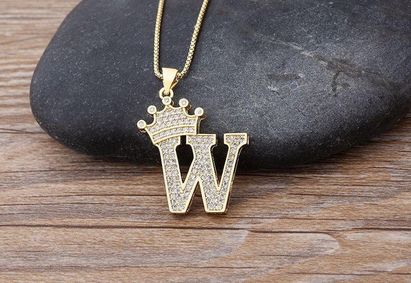 Necklace Gold-plated - (W)