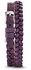 Emporio Armani Women's Purple Dial Leather Band Watch - AR7376