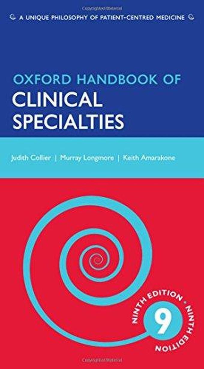 Oxford University Press Oxford Handbook of Clinical Specialties ,Ed. :9