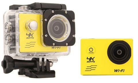 Generic 4K Waterproof Sports Camer DV SJ9000 Action Camcorder Camera Video CamerasYellow