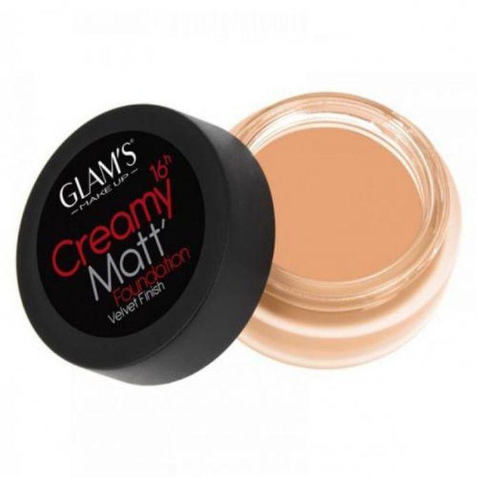 Glams Creamy 16h - Matt Foundation - 240A Light Beige - 15ml