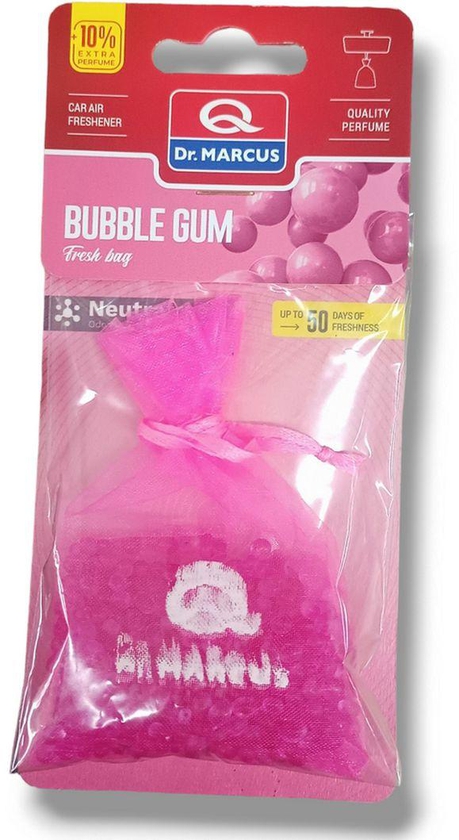 Dr Marcus Fresh Bag Bubble Gum Car Air Freshener Upto 50 Days