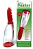 Vegetable Peeler With Container Storage Box Red 20x3cm