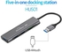9 In 1 Type Laptop Docking Station USB 3.0 HDMI TF LAN PD