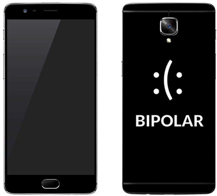 Vinyl Skin Decal For OnePlus 3 Bipolar