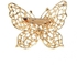 Magideal Butterfly Style Women's Girl Crystal Rhinestone Brooch Pin Jewelry Sky Blue