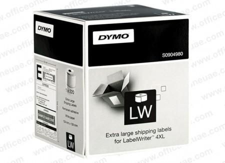 Dymo LW Extra-Large Shipping Labels, 104 x 159 mm, 220/roll, White