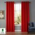 RED Curtain + FREE Sheer