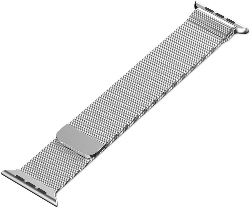 Apple Watch Band, with Unique Magnet Lock, JETech® 42mm Milanese Loop Stainless Steel Bracelet