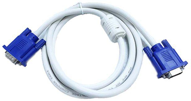 VGA Male To Male Cable - 3 Meters - White