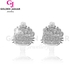 GJ Jewellery Platinum Plated Earring - Cute HK Zirkon 67756