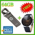 HP 64GB Flash Disk Drive-Silver+ KS Free Watch