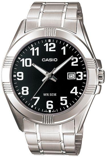 Watch for Men by Casio , Analog , Stainless Steel , Silver , MTP-1308D-1BV
