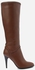 Joy & Roy Leather Boot - Brown
