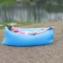 Outdoor Inflatable Air Sleeping Bag Couch Camping Beach Hangout Lay bag Sofa Blue