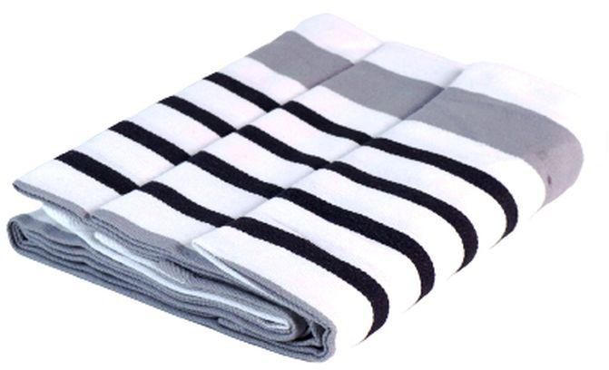 Signoola Pack Of 3 Towels 100% Cotton Black(Multi-Purpose Towel) , 50 X 70 Cm