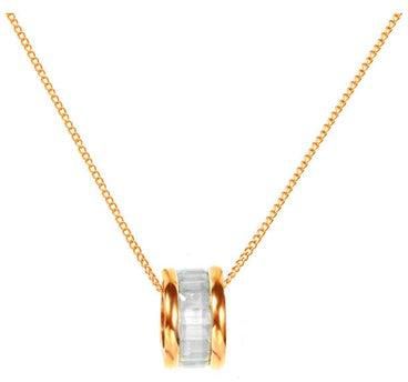 Gold Plated Stainless Steel Pendant Necklace