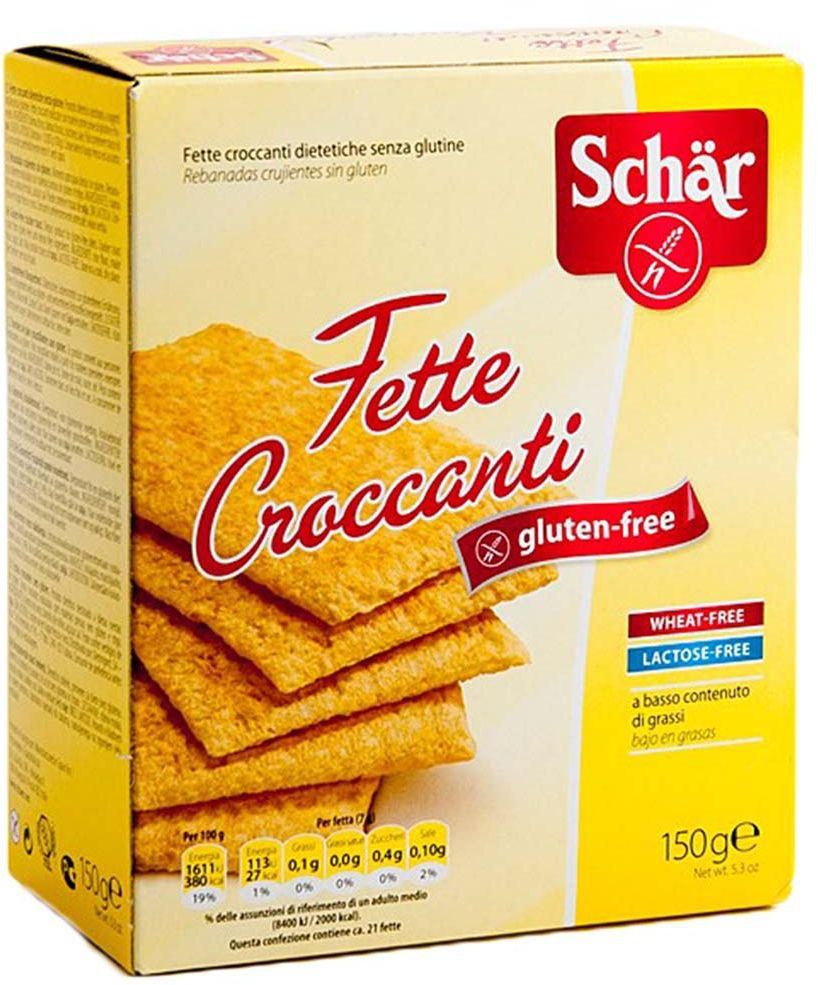 Schar Gluten Free Fette Tostate Crackertoast - 150g