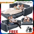 Intex 231 X 203 X 66 Cm Pull-Out Chair Inflatable Sofa Bed + FREE ELECTRIC PUMP