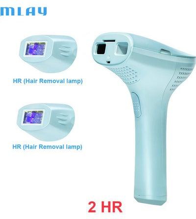 Permanent IPL Laser Hair Removal Device Blue 6.98*8.27inch