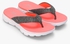 Neon Coral and Grey On The Go 400 - Vivacity Flip Flops