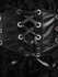 Gothic Jacquard PU Grommets Lace-up Corset Dress - 4x | Us 26-28
